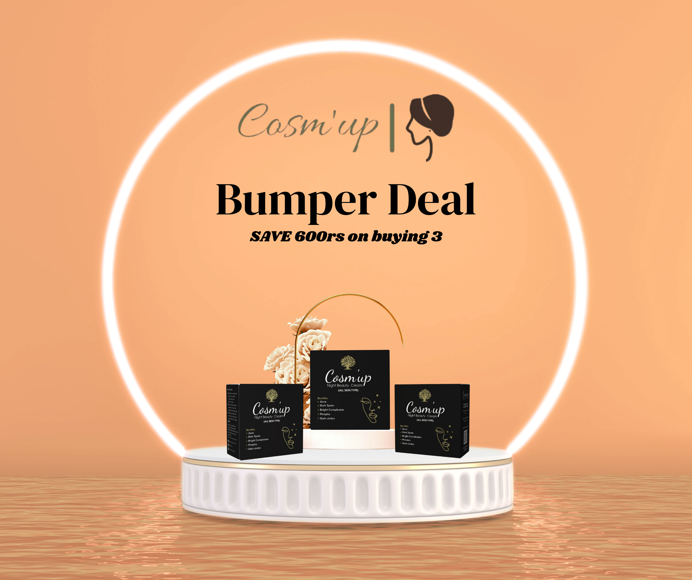 Cosmup Night Cream Bundle